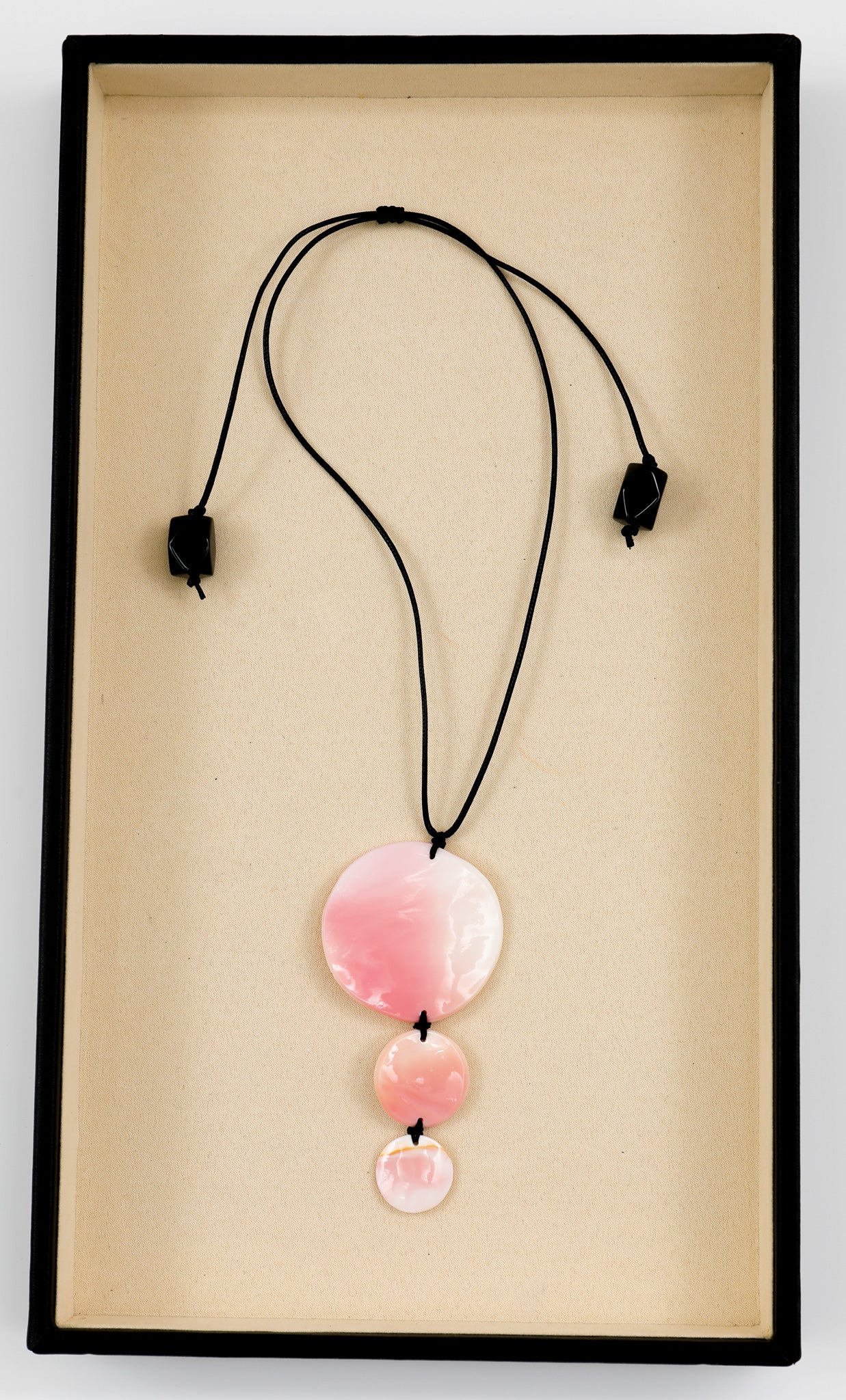 Queen Conch Cascade Medallion Necklace