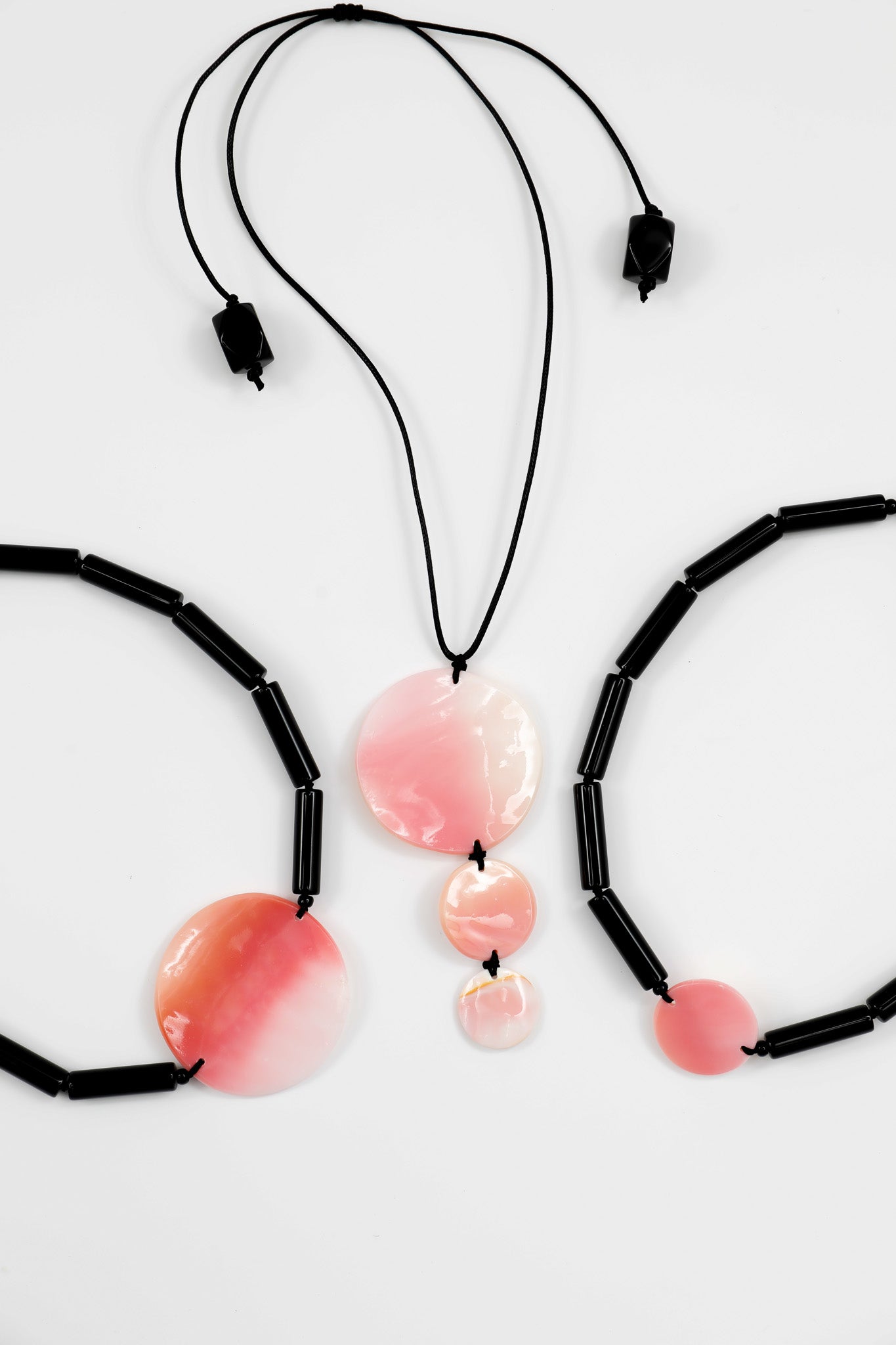 Queen Conch Cascade Medallion Necklace